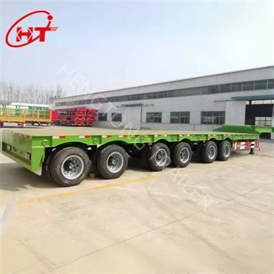 100-тонный низкорамный прицеп